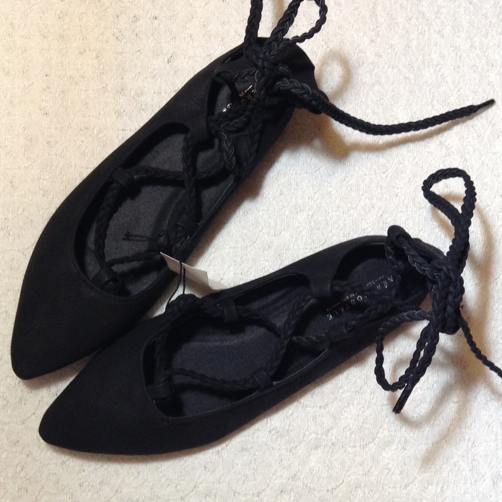 Aeropostale Women's Braided Ballet Flats (NWT)